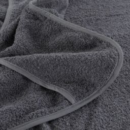 Berkfield Home Beach Towels 4 pcs Anthracite 60x135 cm Fabric 400 GSM in Black - thumbnail 6