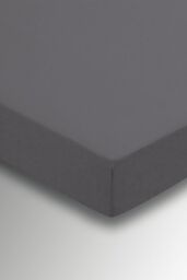 Helena Springfield 'Plain Dye' Polycotton Fitted Sheet Extra Deep in Charcoal - Size: King Fitted - thumbnail 1