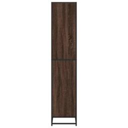 Berkfield Home Modern Bookcase Brown Oak 80.5x35x170.5 cm Engineered Wood - thumbnail 5
