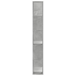 Berkfield Home Bookcase 5-Tier Concrete Grey 80.5x23.5x162.5 cm Engineered Wood - thumbnail 4