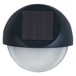 mysmartbuy 4 x Black Solar Powered LED Ivy Wall or Fence Lights - 3 Lumen Weather Resistant Outdoor Garden Lighting - Each H8.5 x W9 x D3.5cm - thumbnail 3