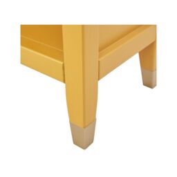 Cabinet Bits Palazzi 3 Tier Bookcase H97 W89 D25cm in Mustard - thumbnail 5