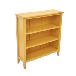 Cabinet Bits Palazzi 3 Tier Bookcase H97 W89 D25cm in Mustard - thumbnail 4