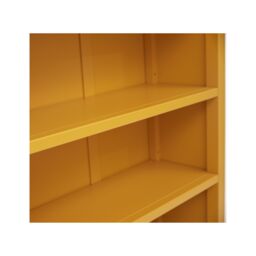Cabinet Bits Palazzi 3 Tier Bookcase H97 W89 D25cm in Mustard - thumbnail 6