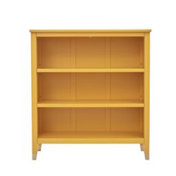 Cabinet Bits Palazzi 3 Tier Bookcase H97 W89 D25cm in Mustard - thumbnail 3