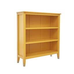 Cabinet Bits Palazzi 3 Tier Bookcase H97 W89 D25cm in Mustard - thumbnail 2