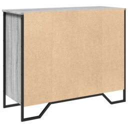 Berkfield Home Sideboard Grey Sonoma 91x35.5x74.5 cm Engineered Wood - thumbnail 6