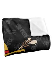 Netflix One Piece Jolly Roger Logo Officially Licensed Silky Touch Super Soft Throw Blanket 152 x 127 cm in White - thumbnail 3