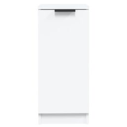 Berkfield Home Sideboard White 30x30x70 cm Engineered Wood - Size: 30 x 30 x 70 cm - thumbnail 6