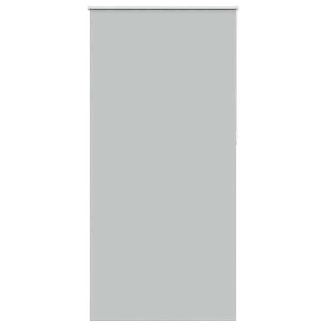 Berkfield Home Roller Blind Blackout Light Grey 95x230 cm Fabric Width 90.7 cm Polyester - image 1
