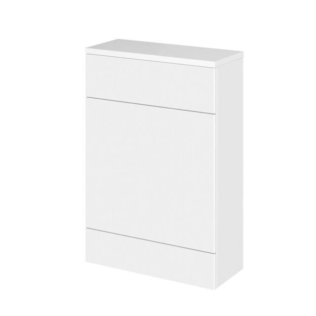 Balterley Alrewas Contemporary Compact WC Unit, Gloss White, 600mm in White - image 1