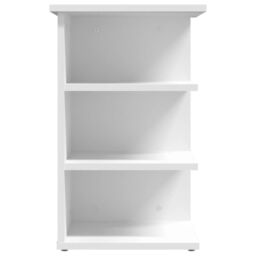 Berkfield Home Side Cabinet White 35x35x55 cm Engineered Wood - Size: 35 x 35 x 55 cm - thumbnail 6