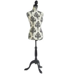 Beautify Size 8-10 Female Dressmaking Mannequin in Black - thumbnail 3