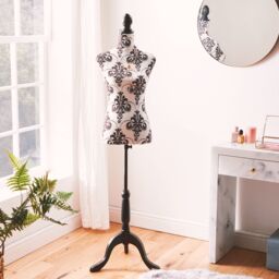 Beautify Size 8-10 Female Dressmaking Mannequin in Black - thumbnail 6
