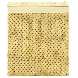 Berkfield Home 4 Piece Bathroom Set Water Hyacinth in Beige - thumbnail 4