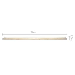 Berkfield Home Table Top Cream Ã˜60x2.5 cm Marble in Beige - Size: 60x2.5 cm - thumbnail 6
