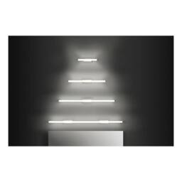 Netlighting Toilet Slim Bathroom LED Wall Light Chrome 3540lm 3000K IP44 in Grey - thumbnail 2