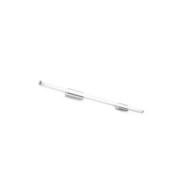 Netlighting Toilet Slim Bathroom LED Wall Light Chrome 3540lm 3000K IP44 in Grey