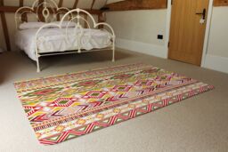 Benjamin Tate Design Aztec American Indian Pattern Rug in Natural - Size: Large - thumbnail 3