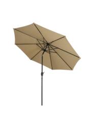 H&O Direct Outdoor 3m Traditional Garden Parasol（Base not included） in Khaki - thumbnail 4
