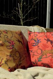 Furn Wildlife Exotic Water & UV Resistant Outdoor Cushion in Orange - thumbnail 3