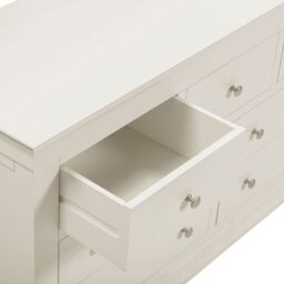 Seconique Bordeaux 3+2 Drawer Chest (Fully Assembled) in Ivory - thumbnail 7