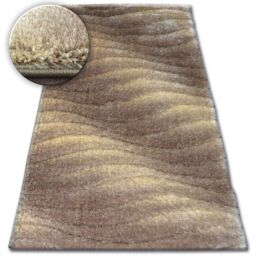 RugsX Shaggy Space Rug in Brown - Size: 120 cm x 170 cm - thumbnail 1