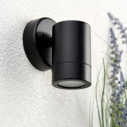 Loops 2 PACK Dimmable Outdoor IP44 Downlight - 7W GU10 LED - Matt Black & Glass - thumbnail 5