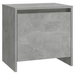 Berkfield Home Bedside Cabinet Concrete Grey 45x34x44.5 cm Engineered Wood - thumbnail 2