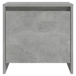 Berkfield Home Bedside Cabinet Concrete Grey 45x34x44.5 cm Engineered Wood - thumbnail 4