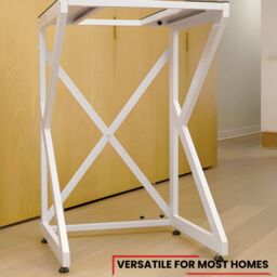 DS DRYERSTANDS Maxi, Universal Freestanding Tumble Dryer Stacking Kit, 100kg Heavy Duty Support, White - thumbnail 4