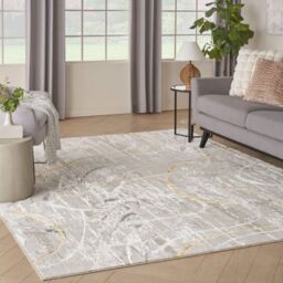 The Rug Shop UK Modern Anti-Shed Easy To Clean Area Rug in Ivory - Size: 240 cm x 300 cm - thumbnail 2