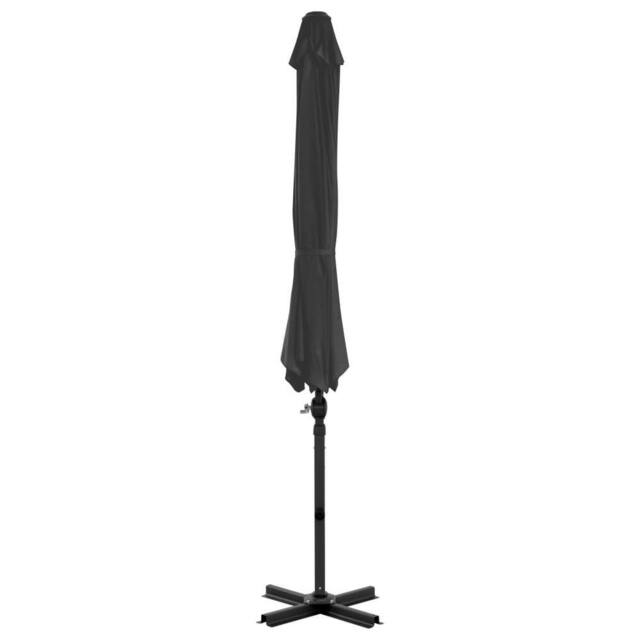 Berkfield Home Outdoor Umbrella with Portable Base Anthracite in Grey - image 1