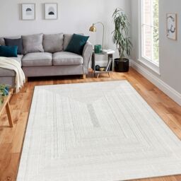 RugsX Balance Rug in Yellow - Size: 120 cm x 170 cm - thumbnail 5
