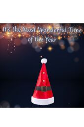 VFM e-Store Christmas Hat Santas Legs Novelty Hat X 1 61cm x 35cm Red - Size: 61 cm x 35 cm - thumbnail 3