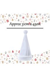 VFM e-Store Christmas Hat Santas Legs Novelty Hat X 1 61cm x 35cm Red - Size: 61 cm x 35 cm - thumbnail 2