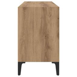 Berkfield Home TV Stand Artisan Oak Artisan Oak Engineered wood Medium TV Stand in Brown - thumbnail 6
