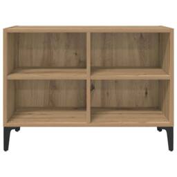 Berkfield Home TV Stand Artisan Oak Artisan Oak Engineered wood Medium TV Stand in Brown - thumbnail 5