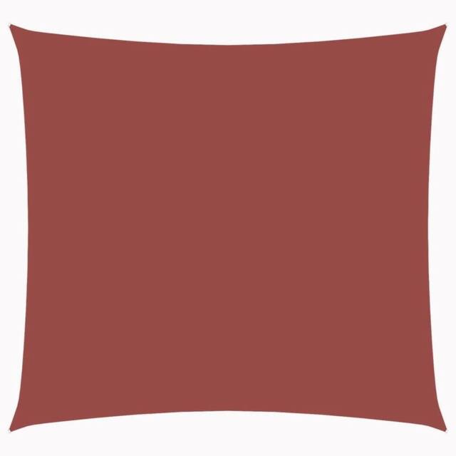 Berkfield Home Sunshade Sail Oxford Fabric Square 3.6x3.6 m Terracotta - image 1