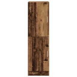 Berkfield Home Kitchen Cabinet Old Wood 38x41.5x131.5 cm Engineered Wood in Brown - thumbnail 4