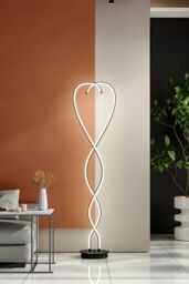 Living and Home Swirling LED Floor Lamp - thumbnail 3