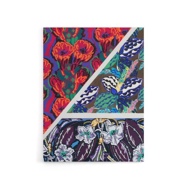 "Artery8 Geometric Floral Motifs Benedictus Vintage Canvas Wall Art - Size: W18"" x H24""" - image 1