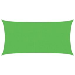 Berkfield Home Sunshade Sail 160 g/m¬≤ Light Green 2.5x4.5 m HDPE - thumbnail 2