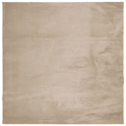Berkfield Home Rug HUARTE Short Pile Soft & Washable Sand 120x120 cm in Brown - Size: Medium - thumbnail 2