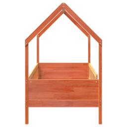 Berkfield Home Kids' House Bed Frame without Mattress Wax Brown 90x200 cm Pine - thumbnail 5