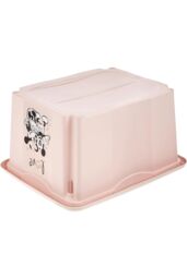 Keeeper Minnie Mouse Storage Box with Lid 24 Litre Nordic Pink - thumbnail 4