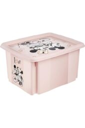 Keeeper Minnie Mouse Storage Box with Lid 24 Litre Nordic Pink - thumbnail 2