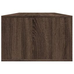 Berkfield Home Coffee Table Brown Oak 102x55x35 cm Engineered Wood - Size: 102 x 55 x 35 cm - thumbnail 5