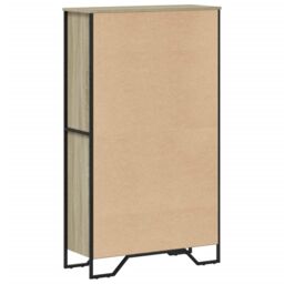 Berkfield Home Bookcase Sonoma Oak 80x31x137.5 cm Engineered Wood in Brown - thumbnail 6