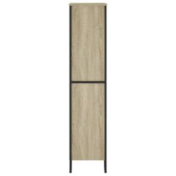 Berkfield Home Bookcase Sonoma Oak 80x31x137.5 cm Engineered Wood in Brown - thumbnail 5